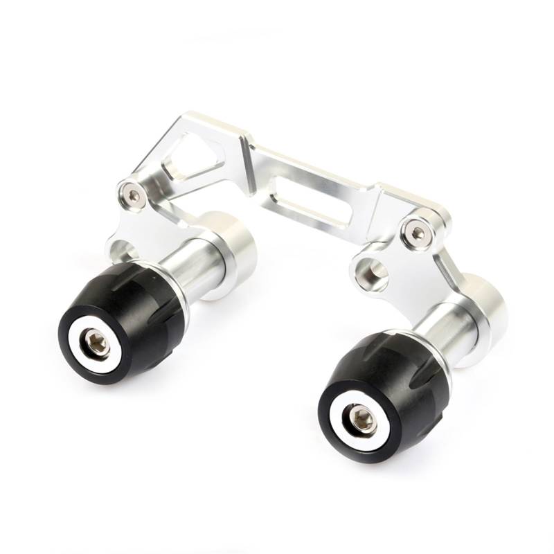 Motorrad-Slider Für BM&W C400X C400GT C 400 X C400 XC 400GT 400X Motorrad Zubehör Auspuff Sliders Schalldämpfer Anti Fall Protector Crash Pads Motorrad-Rahmenverkleidungen(Silver) von HXCKBLBY