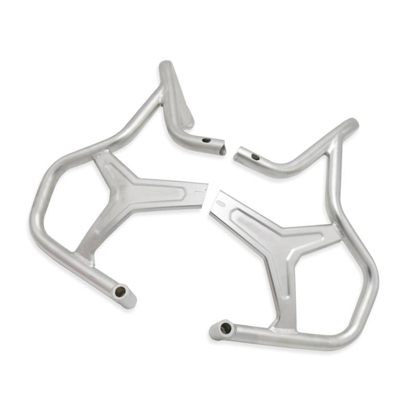 Motorrad-Slider Für BM&W R 1200 GS ADV R1200GS LC Für Abenteuer 2014-2018 Motorrad Tank Crash Bar Verlängerung Stoßstange Motor Schutz Crashbar Schutz Motorrad-Rahmenverkleidungen(Silver) von HXCKBLBY