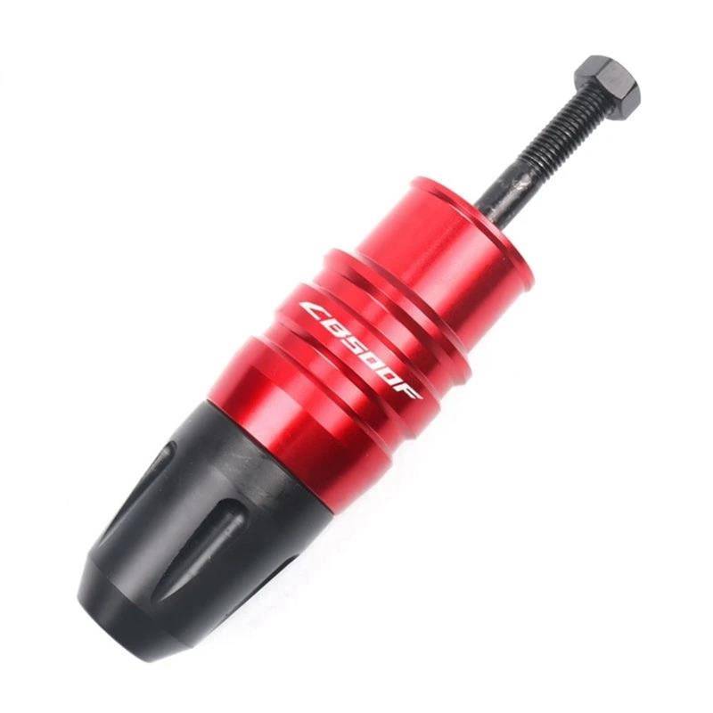 Motorrad-Slider Für CB500F Für CB500X CB 500X 500F 2013-2023 Motorrad CNC Crash Pads Auspuff Sliders Crash Protector Motorrad-Rahmenverkleidungen(for CB500F Red) von HXCKBLBY