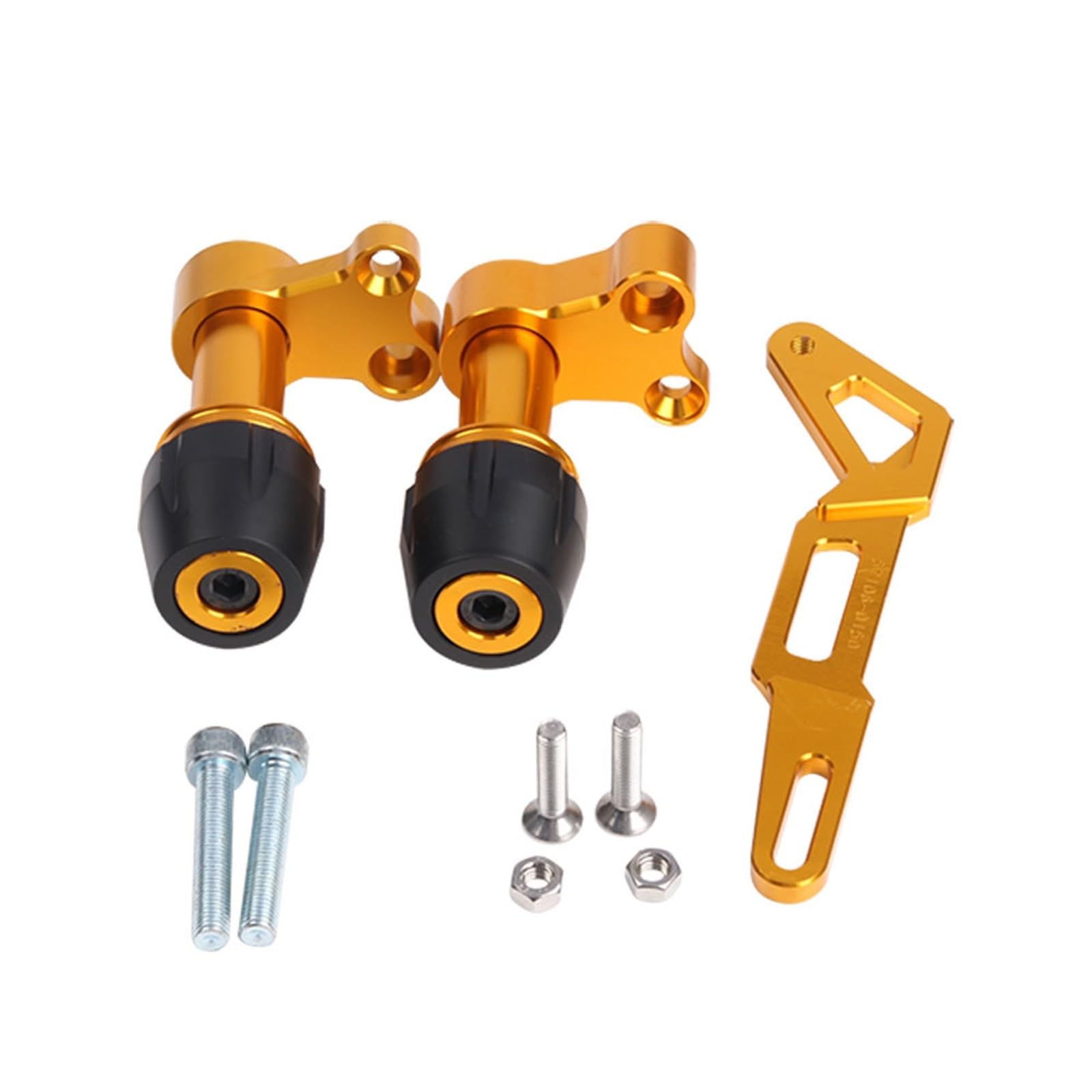 Motorrad-Slider Für Forza 350 Forza350 2020 2021 2022 Motorrad Zubehör Schalldämpfer Fallende Schutz Auspuff Slider Crash Motorrad-Rahmenverkleidungen(Gold) von HXCKBLBY