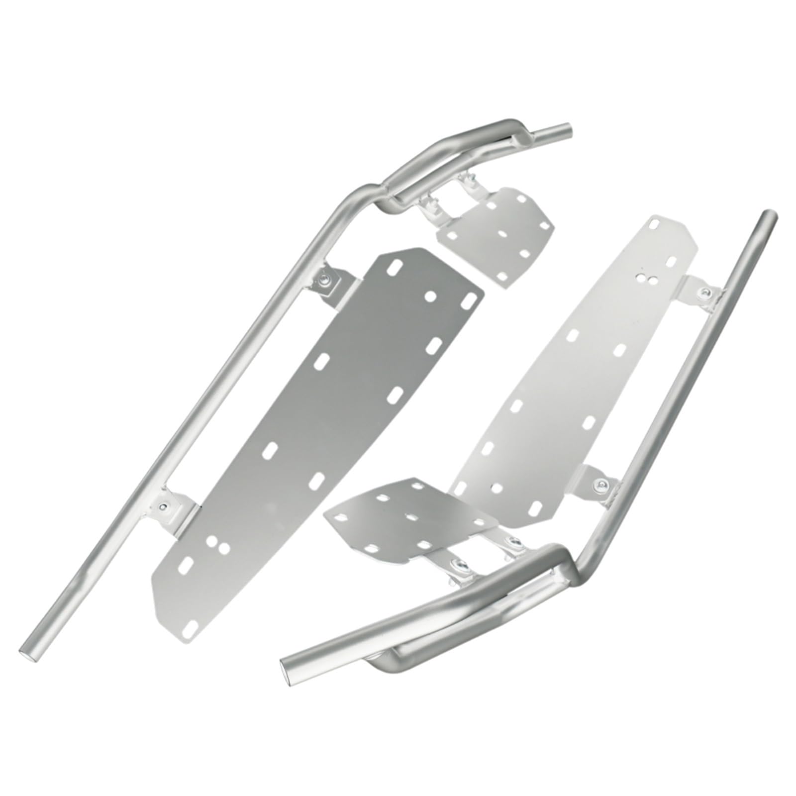 Motorrad-Slider Für Forza 350 Forza350 NSS350 2021 Forza125 2022 Motorrad Edelstahl Stoßstange Crash Schutz Verkleidung Fallen Schutz Motorrad-Rahmenverkleidungen(Silver) von HXCKBLBY