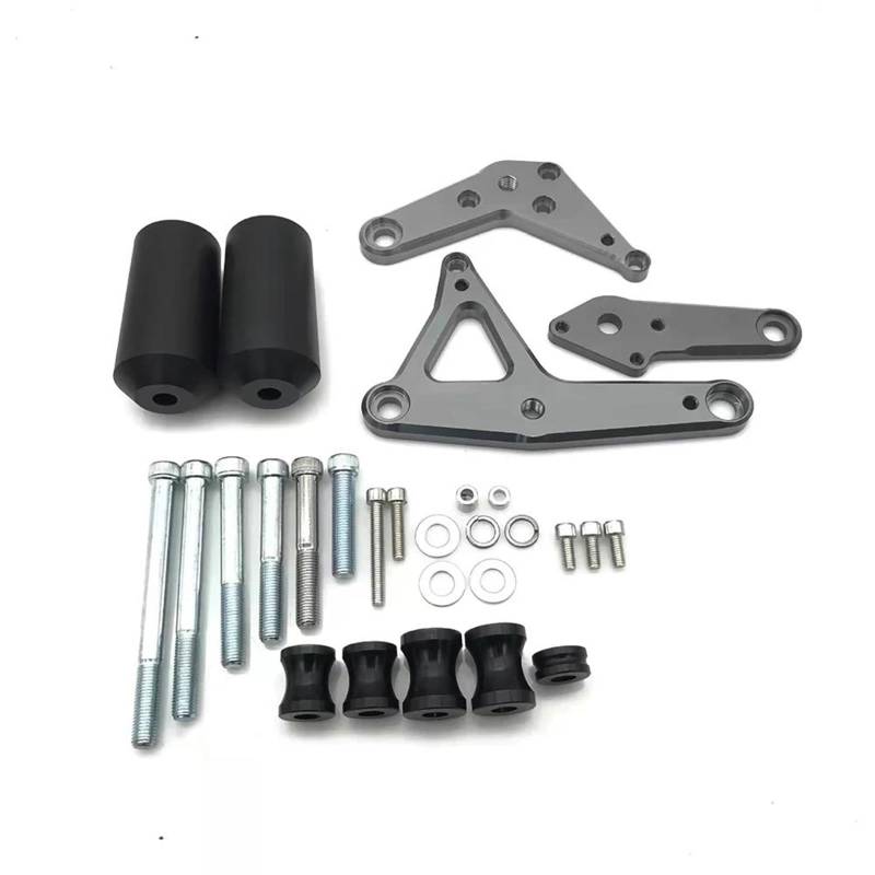 Motorrad-Slider Für Kawasaki Ninja1000 Z1000SX Ninja 1000 2017-2021 Motorrad CNC Aluminium Rahmen Slider Crash Pad Schutz Abdeckung Motorrad-Rahmenverkleidungen(Titanium) von HXCKBLBY