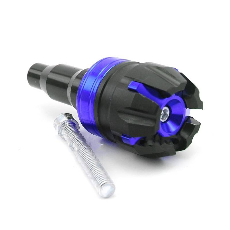 Motorrad-Slider Für MT-07 MT-09 2014-2021 Motorrad Sturzpads 10 MM Aluminium Sturzpads Crash Fallen Schutz Motorrad Zubehör Motorrad-Rahmenverkleidungen(Blue) von HXCKBLBY