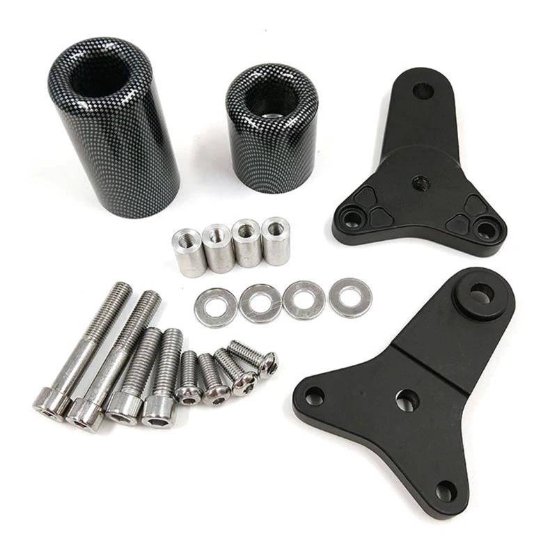 Motorrad-Slider Für Suzuki GSXR600 GSXR750 GSX-R 2011-2012 2013 2014 2015 GSXR 600 750 Motorrad No Cut Rahmen Sliders Crash Fallen Schutz Motorrad-Rahmenverkleidungen(Carbon) von HXCKBLBY
