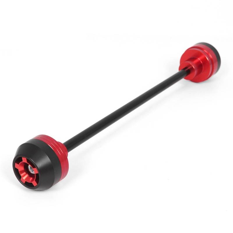 Motorrad-Slider Für YA.MA.HA Für MT09 MT 09 Tracer 9 900 GT 2021 2022 Hintere Vorderachse Gabel Crash Slider Motorrad Absturzsicherung Motorrad-Rahmenverkleidungen(Red,Front) von HXCKBLBY