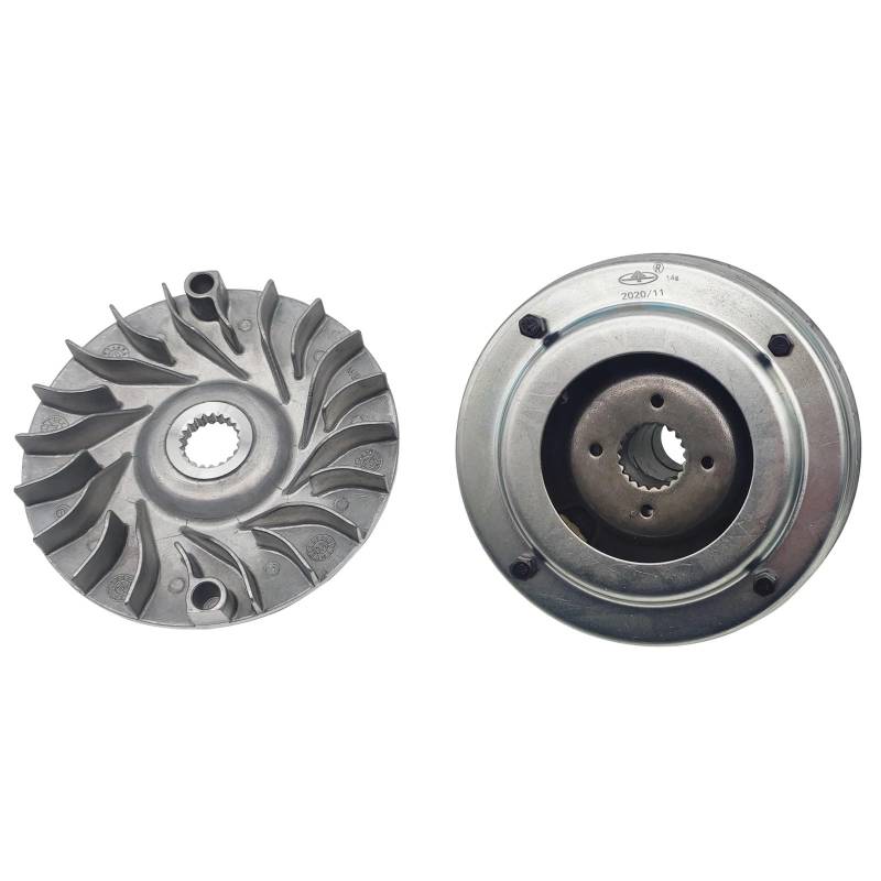 132 mm 20 Zähne Primärkupplung vorne Antriebsvariator Kupplungsbaugruppe passend for Linhai 400 cc ATV 0,83 Zoll Variator QUAD GO KART 27254 von HXMPJSD