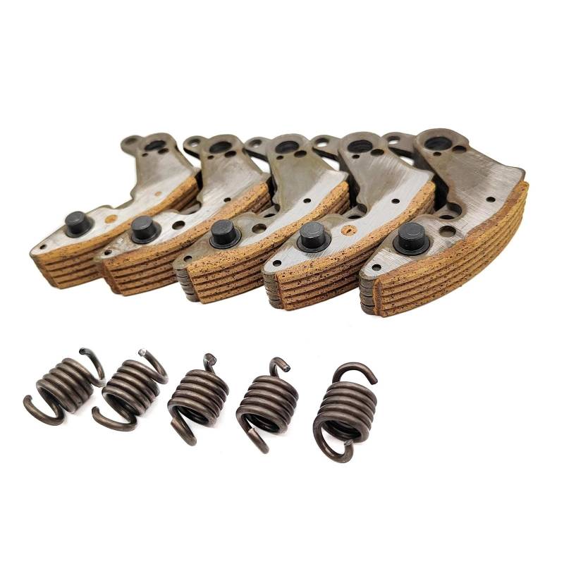 1SET/5PCS Antriebskupplungsträgerbeläge mit Feder Fit for CF500 500CC CF625 ATV UTV Go Kart Quad Bike Teile 0180-054200 von HXMPJSD