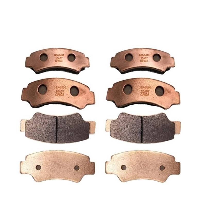 2 stücke Vorne und 2 stücke Hinten SINTER Bremsbeläge ASSY 9AWA-0811A0 & 7020-0810A0 Fit for CF 800CC 850 1000 ATV UTV U8 Z10 von HXMPJSD
