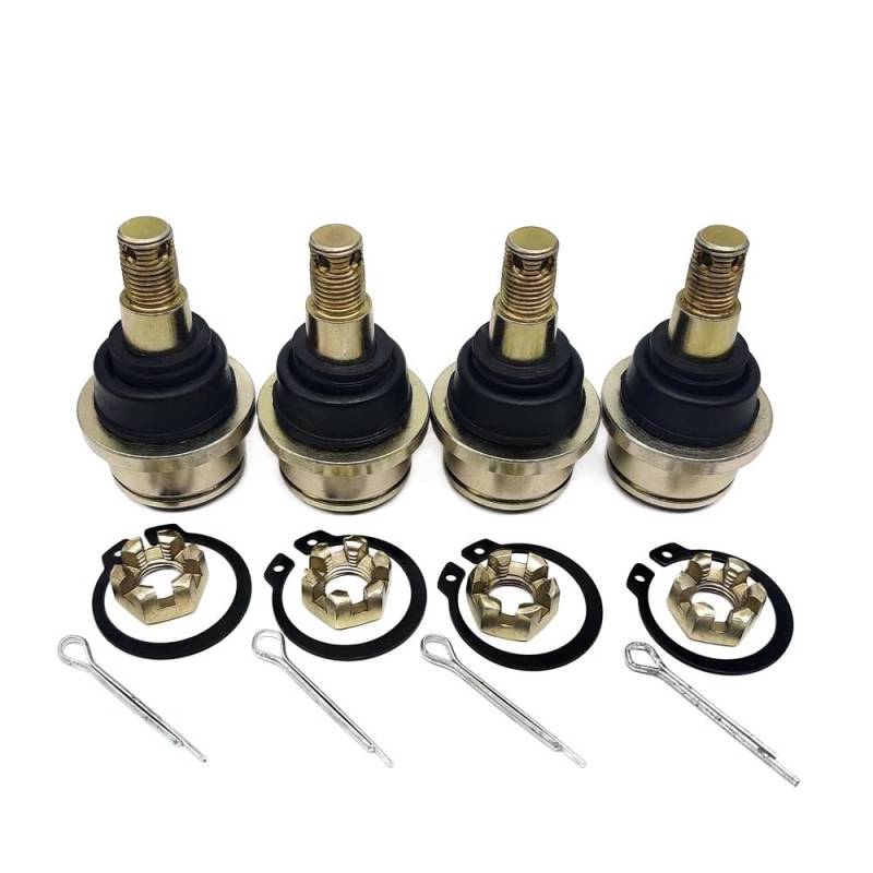 4 STÜCKE Kugelgelenk Oberen Vorderen 34mm Dominator Fit for ODES 800 D4 X2 X4 for Raider Ravager QUAD GO KART 10401190000 von HXMPJSD