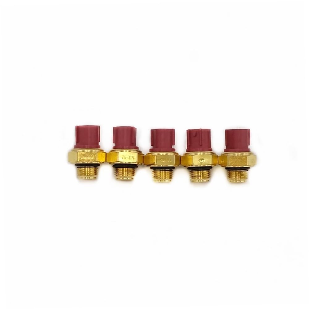 Fit for Hisun HS 500 700 UTV Wasser Temp Motorrad Elektrische Kühler Kühlmittel Lüfter Wasser Temperatur Thermostat Schalter Temp(5PC) von HXMPJSD