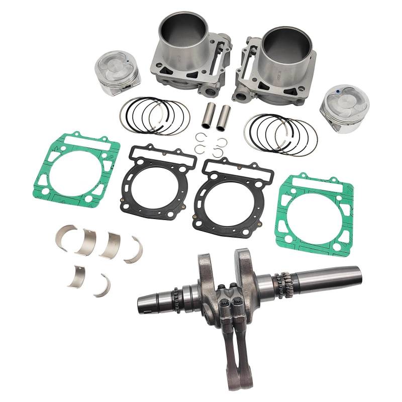 Passend for Hisun 800 Kurbelwellen-Zylinder-Kit, Gleitlager-Motor-Kit for Hisun 800CC ATV UTV QUAD GO KART 13200-010-0000 von HXMPJSD
