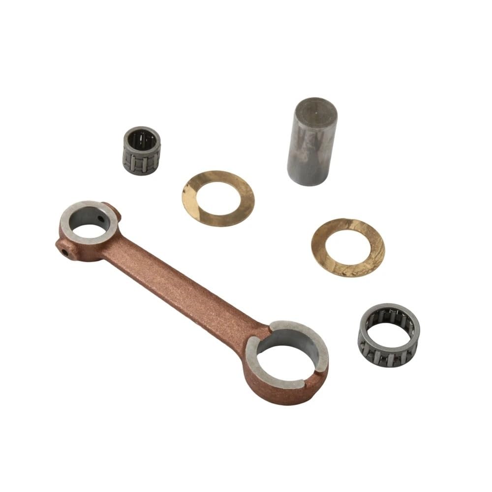 Pleuelstange Kit Fit for Moped Ciao Bravo Grillo Si 50cc Pin 10mm 12mm 2-Hub motor Teile(10mm) von HXMPJSD