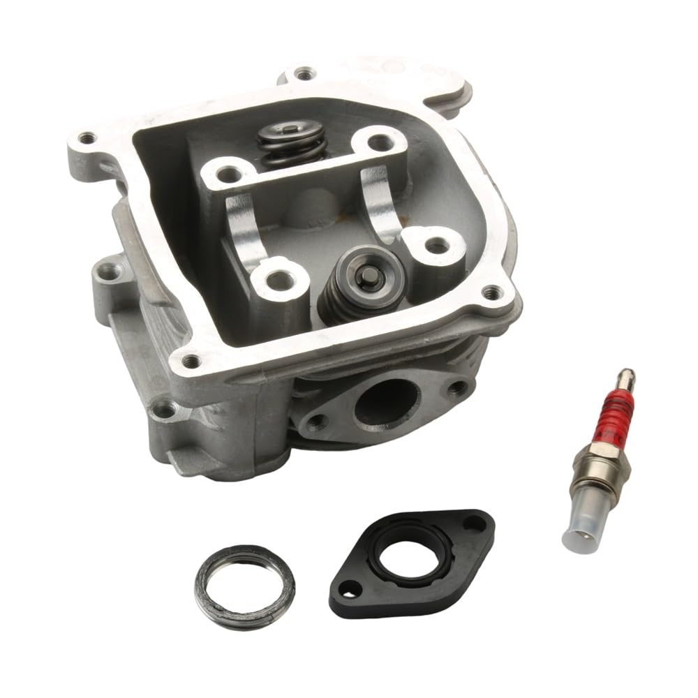Roller 52mm 105cc Racing Zylinderkopf Kit Fit for Baotian BT49QT BT50QT GY6 50cc 139QMB 4T von HXMPJSD