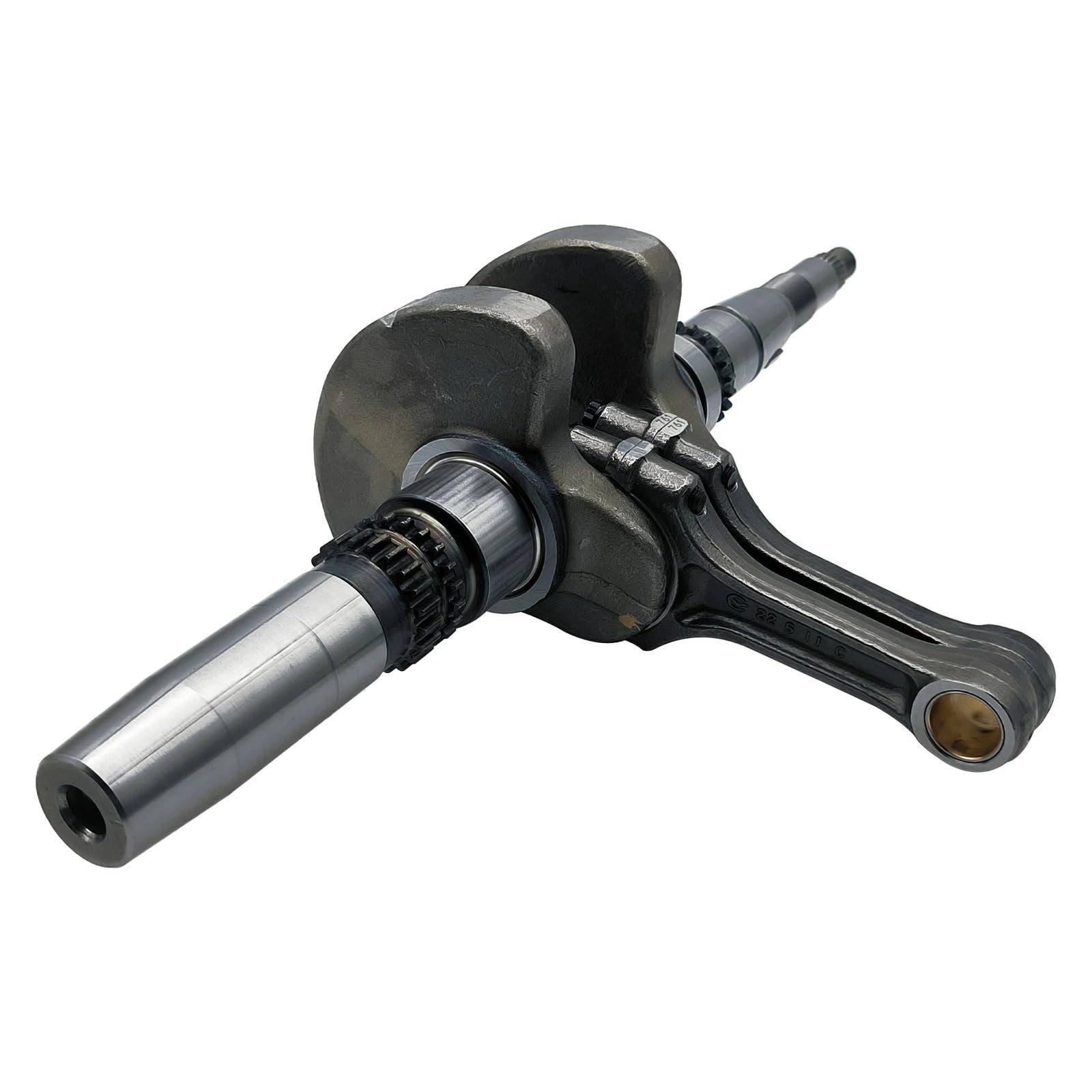 Stahlkurbelwelle mit Rückstoßstarter 13200-E05-0300 LU072401 Passend for Stels 800 Rosamaha GK2V91MW Stahlkurbelwelle mit Rückstoßstarter 13200-E05-0300 LU072401 Passend for Stels 800 Rosamaha GK2V91MW von HXMPJSD