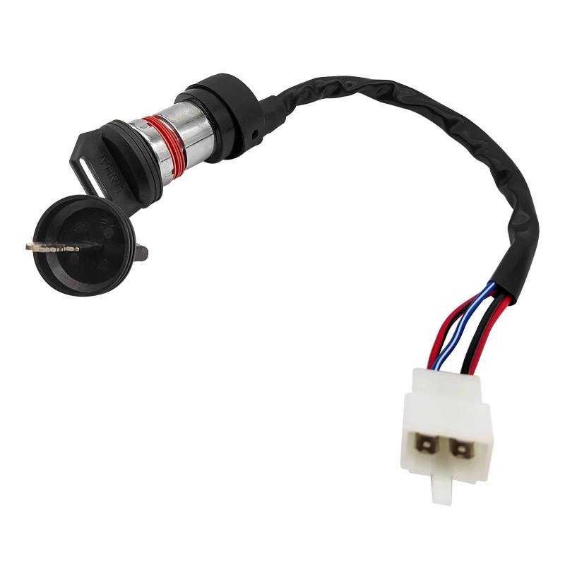 Zündschlüsselschloss 4 Drähte Passend for Linhai LH 250 250cc 260 260cc 300 300cc 400 400cc ATV UTV Teile von HXMPJSD