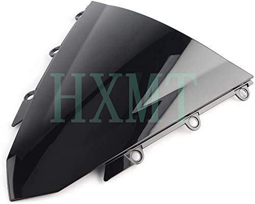 Für Honda CBR500R CBR 500R 2016–2018 Motorrad-Windschutzscheibe (schwarz) von HXMT