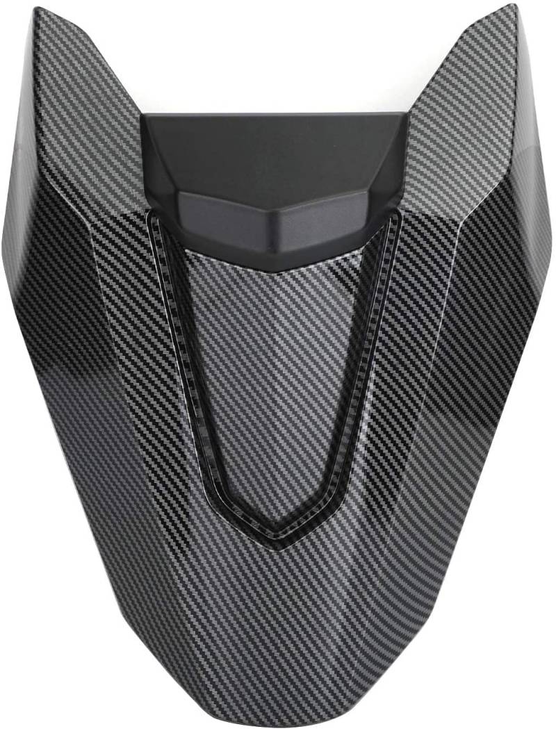 Für Honda CBR650R CB650R 2019 2020 2021 Motorrad Sozius Rücksitzbezug Cowl Solo Seat Cowl Verkleidung CBR 650R CB650R (Carbon) von HXMT