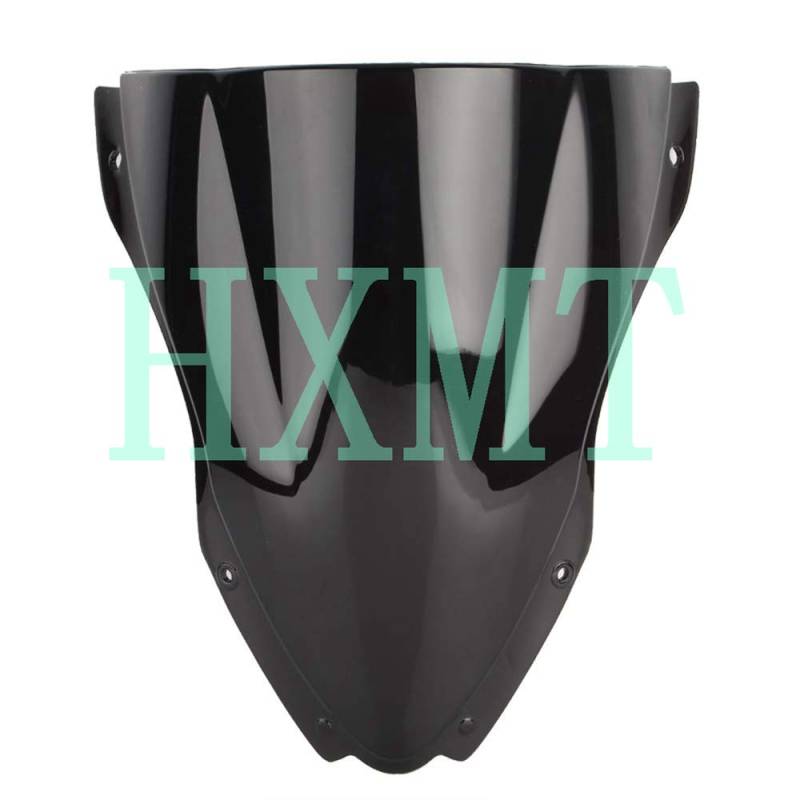 Für Kawasaki Ninja ZX10R 2016 2017 2018 2019 2020 Motorrad-Windschutzscheibe (schwarz) von HXMT