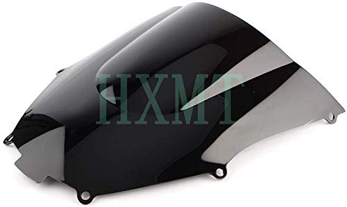 Für Kawasaki Ninja ZX9R 2000 2001 2002 2003 2004 2005 Motorrad Windschutzscheibe (schwarz) von HXMT