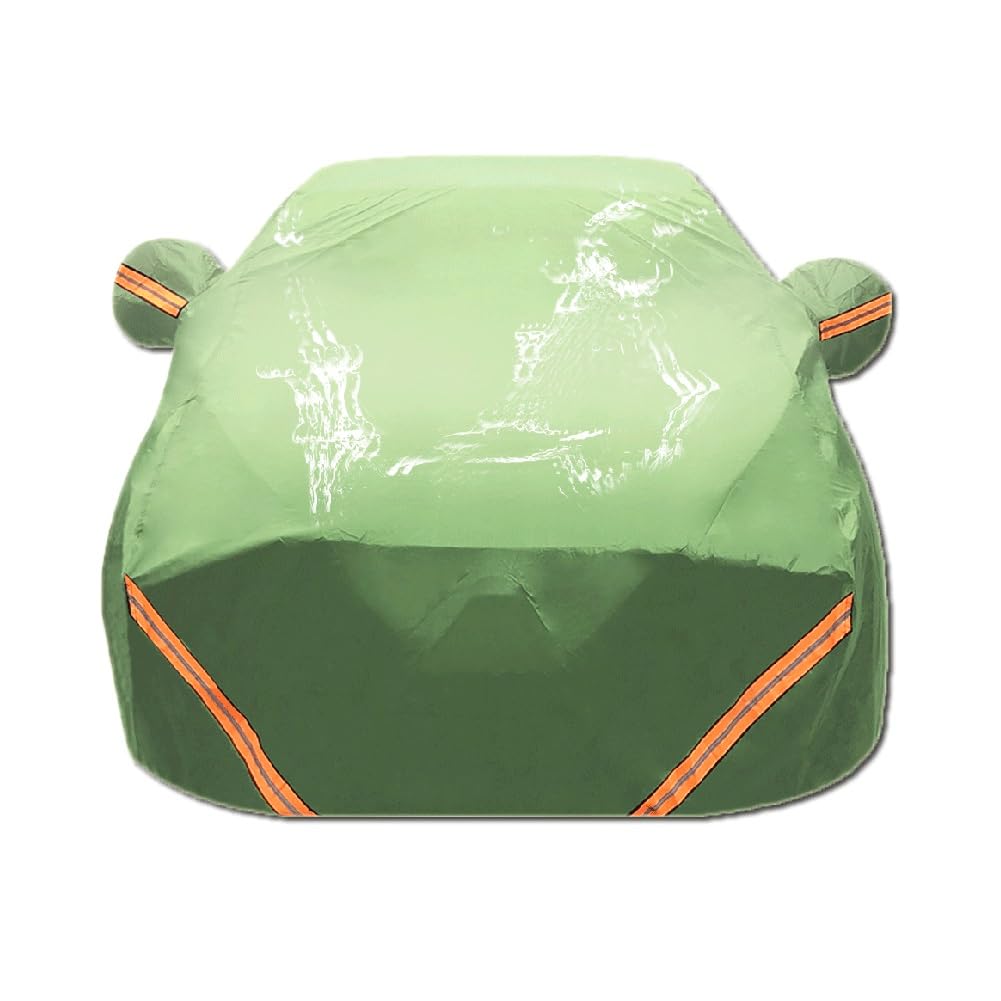 Autoabdeckung Outdoor für Volkswagen Autoabdeckung Wasserdicht Autoabdeckung Abdeckplane für Regen Sonne Staub Schutz Autoabdeckung Vollgarage Car Cover Universal(C,Für T-ROC) von HXQSL