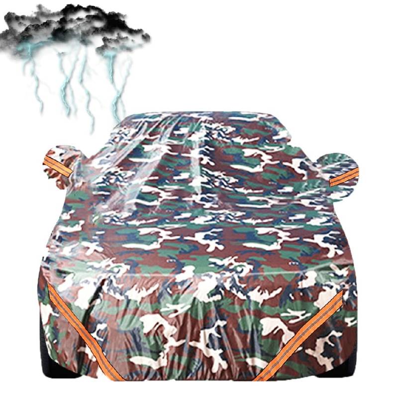 Autoabdeckung für Audi A3 Autoplane Wasserdicht Autohülle Abdeckplane Auto Staubdicht Winddicht Schneedicht UV-Schutz Outdoor Indoor Universale Autoschutzhülle(E,Für Q3) von HXQSL