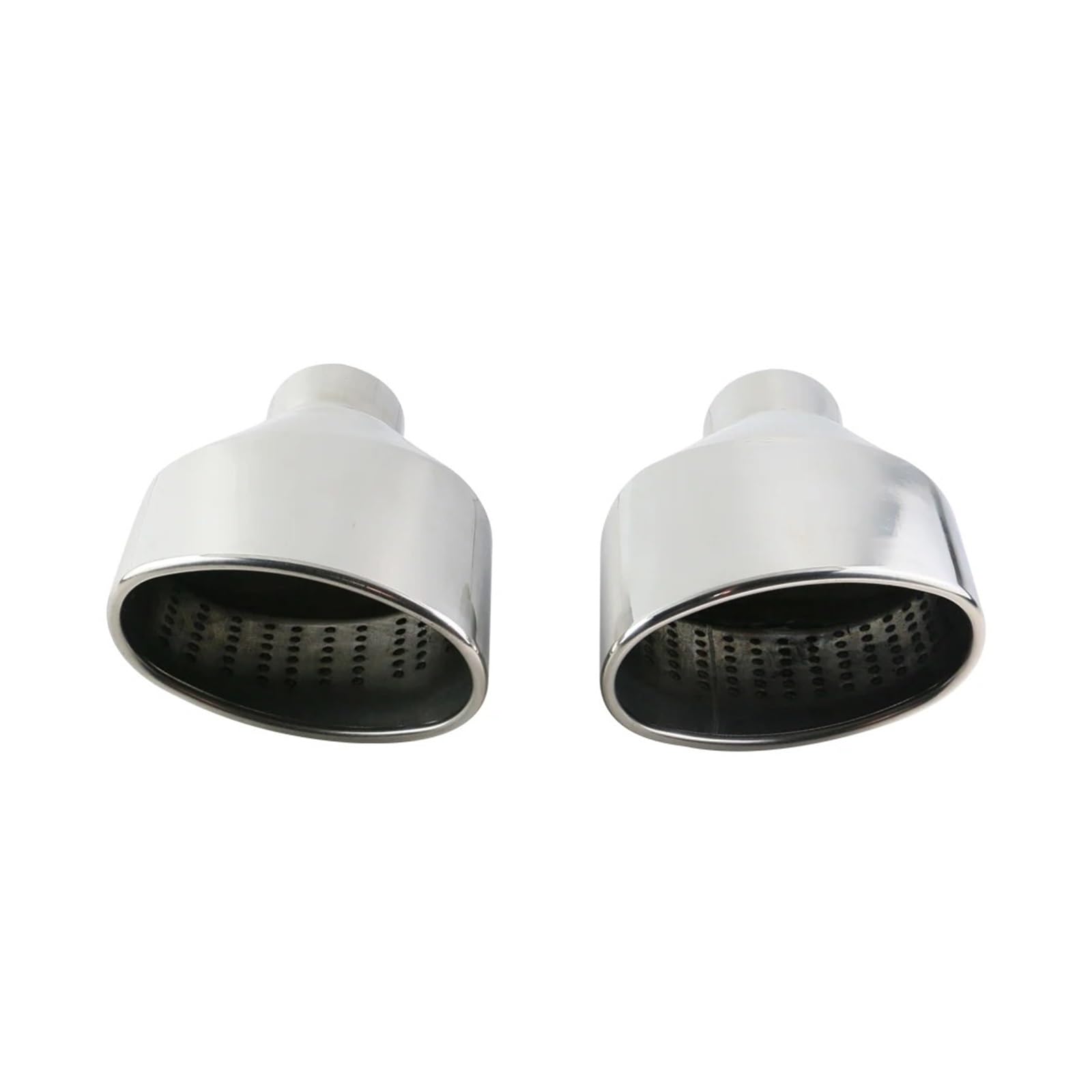 Auspuffrohr 1 Paar Für A4 Für A5 Für A6 RS3 RS4 RS5 Auto Universal 304 Edelstahl Auspuffendrohr 2.5 Zoll Schalldämpfer Endrohr Auspuffblenden(DJ3027f-LR) von HXVGEGKPYK