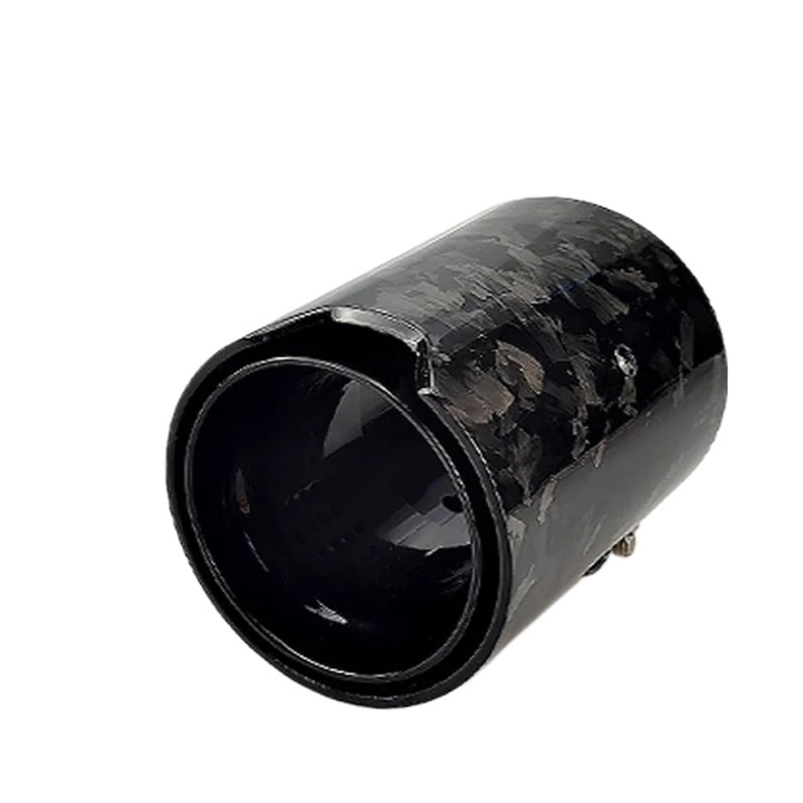 Auspuffrohr 1 Paar Für M2 Für M3 Für M4 Auto Carbon Fiber Edelstahl Auspuff TIPP Endrohr Schwanz Kehle Auspuffblenden(Black-60mm) von HXVGEGKPYK
