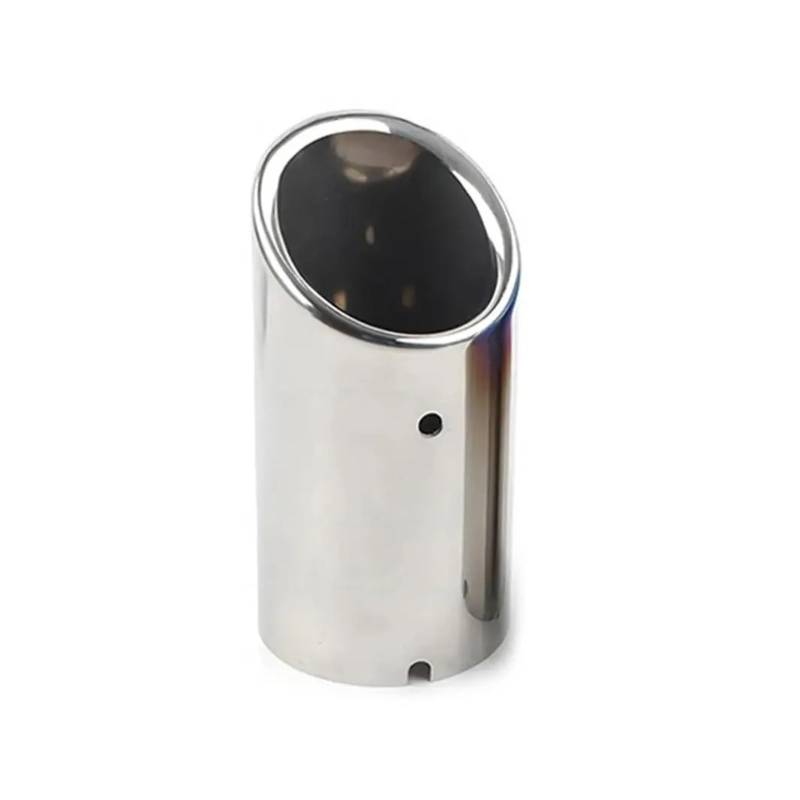 Auspuffrohr Für A4 B8 Für Q5 Für A5 Für A3 8V 8P Für A1 Auto Edelstahl Auspuffrohr Schalldämpfer Spitze Endrohr Auspuffblenden(1pcs Silver) von HXVGEGKPYK