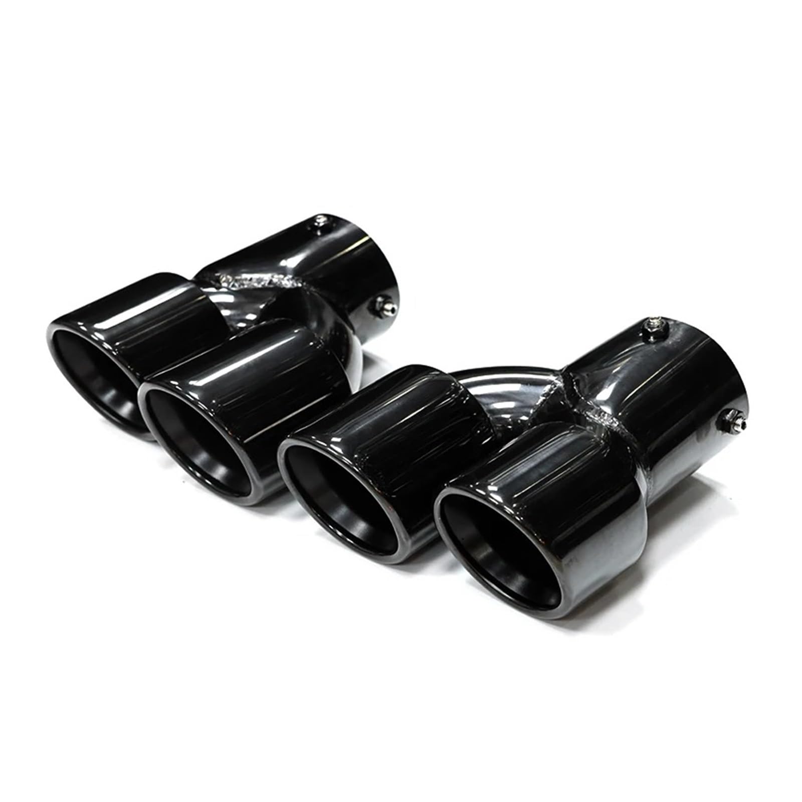 Auspuffrohr Für G20 G21 M340i M240i G42 M440i Auto Carbon Fiber Auspuff Spitze Schalldämpfer Spitze Endrohr Auspuff System Auspuffblenden(Black) von HXVGEGKPYK