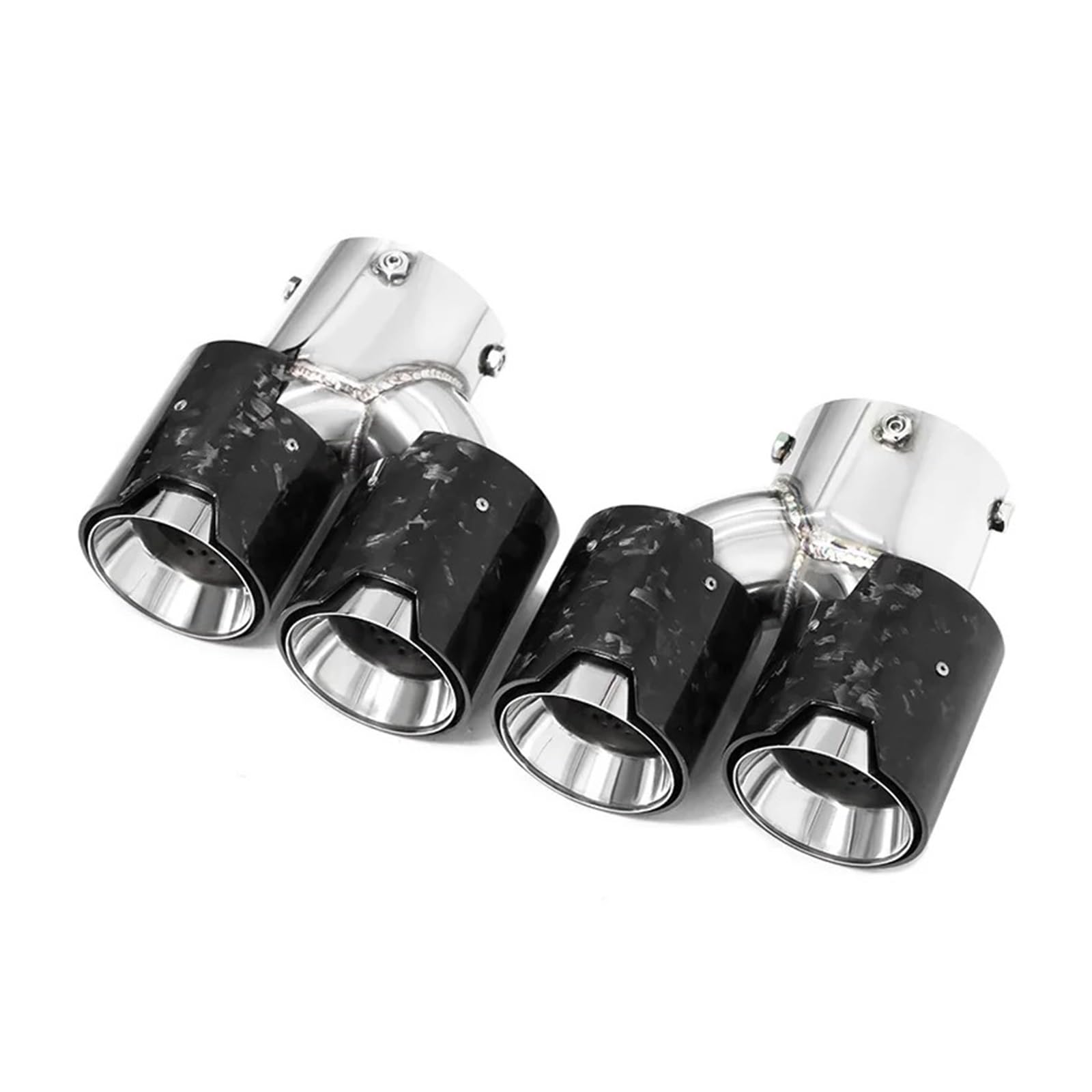 Auspuffrohr Für G20 G21 M340i M240i G42 M440i Auto Carbon Fiber Auspuff Spitze Schalldämpfer Spitze Endrohr Auspuff System Auspuffblenden(Carbon Fiber J) von HXVGEGKPYK