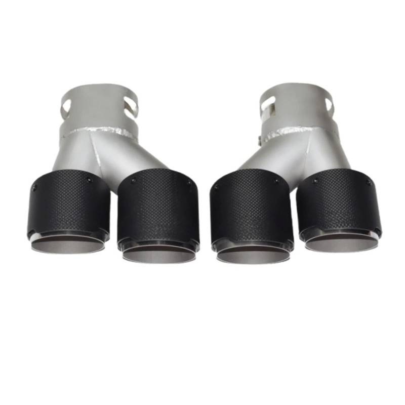 Auspuffrohr Für M240i M340i M440i G20 G21 G23 G42 Auto Carbon Fiber Schalldämpfer Endrohr Schwarz Auspuffrohr Spitze Düse Auspuffblenden(3) von HXVGEGKPYK