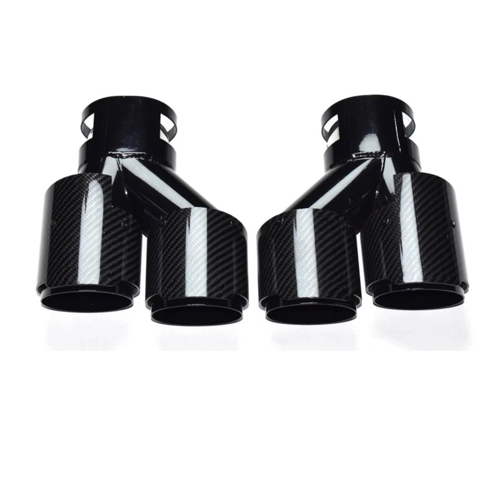 Auspuffrohr Für M240i M340i M440i G20 G21 G23 G42 Auto Carbon Fiber Schalldämpfer Endrohr Schwarz Auspuffrohr Spitze Düse Auspuffblenden(5) von HXVGEGKPYK