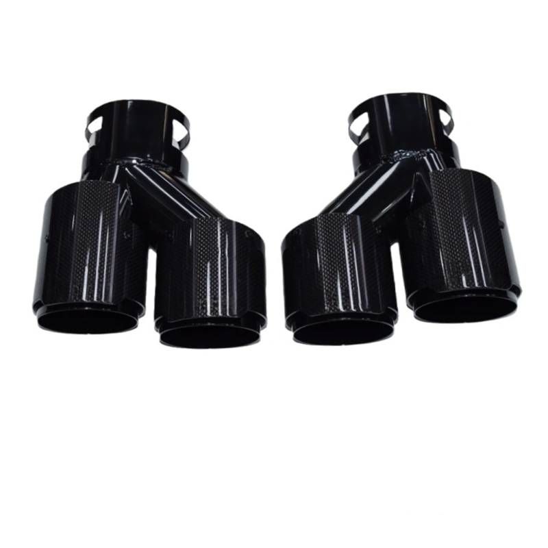 Auspuffrohr Für M240i M340i M440i G20 G21 G23 G42 Auto Carbon Fiber Schalldämpfer Endrohr Schwarz Auspuffrohr Spitze Düse Auspuffblenden(6) von HXVGEGKPYK