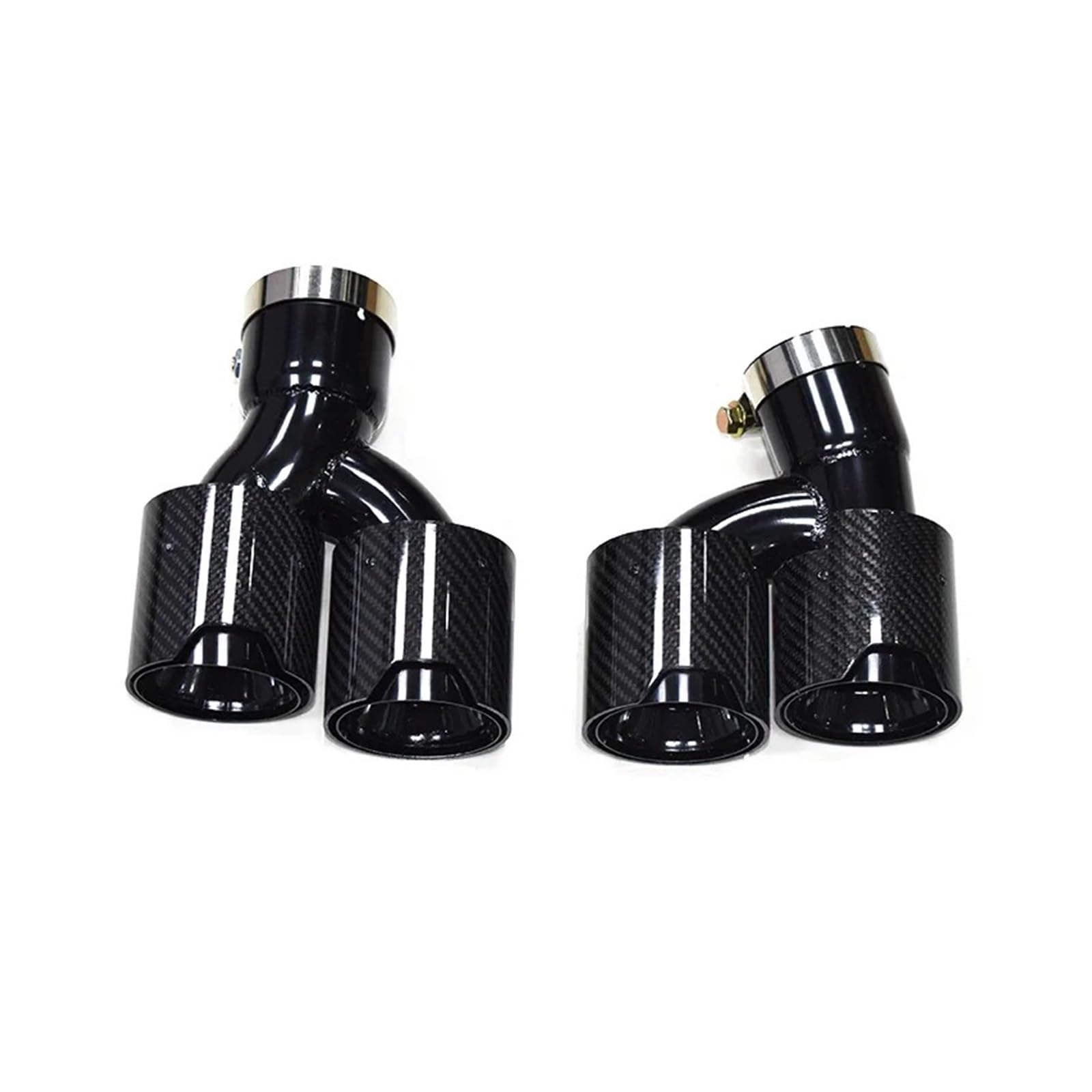 Auspuffrohr Für M5 G30 G31 535i 528i 530i 2018+ Auto-Auspuffblende Carbonfaser-Schalldämpfer-Spitzendüse Endrohr Auspuffblenden(C F D) von HXVGEGKPYK