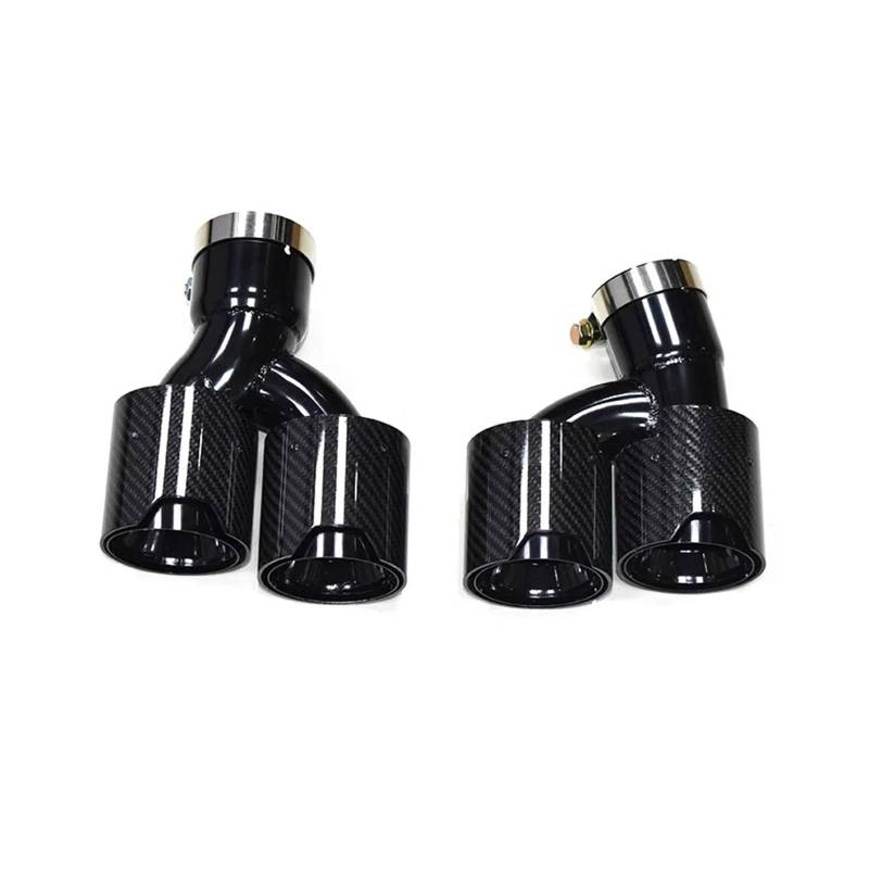 Auspuffrohr Für M5 G30 G31 535i 528i 530i 2018+ Auto-Auspuffblende Carbonfaser-Schalldämpfer-Spitzendüse Endrohr Auspuffblenden(C F D) von HXVGEGKPYK