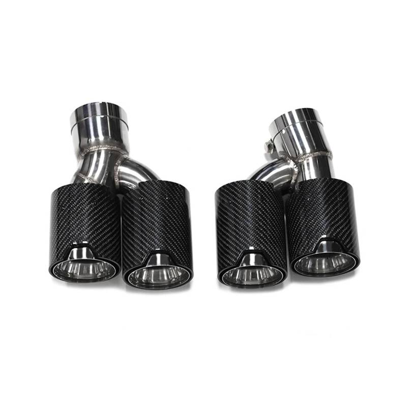 Auspuffrohr Für M5 G30 G31 535i 528i 530i 2018+ Auto-Auspuffblende Carbonfaser-Schalldämpfer-Spitzendüse Endrohr Auspuffblenden(C F E) von HXVGEGKPYK