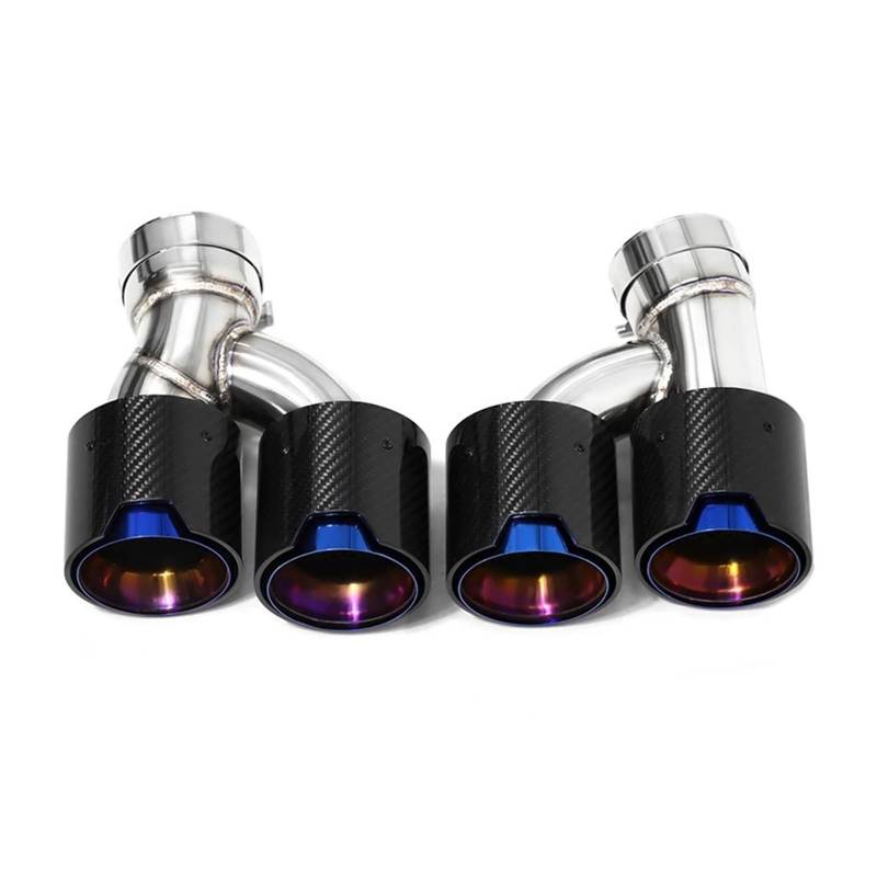 Auspuffrohr Für M5 G30 G31 535i 528i 530i 2018+ Auto-Auspuffblende Carbonfaser-Schalldämpfer-Spitzendüse Endrohr Auspuffblenden(C F H) von HXVGEGKPYK
