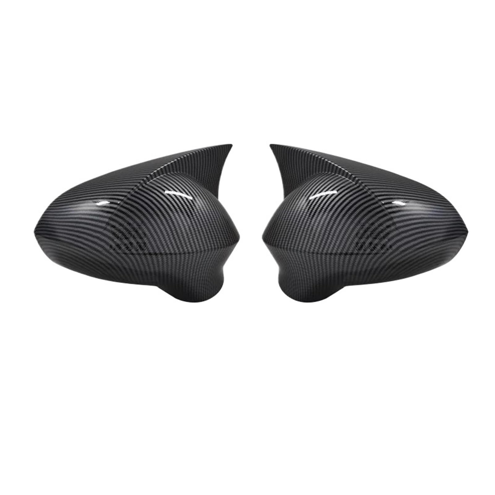 Hinten Spiegel Kappe 1 Paar Für Seat Für Leon Für MK2 1P Für Ibiza Für MK4 6J Für Exeo 3R 2009 2010 2011 2012 Seitenspiegelabdeckung Rückspiegelkappen Seitenspiegel Abdeckkappen(Black) von HXVGEGKPYK