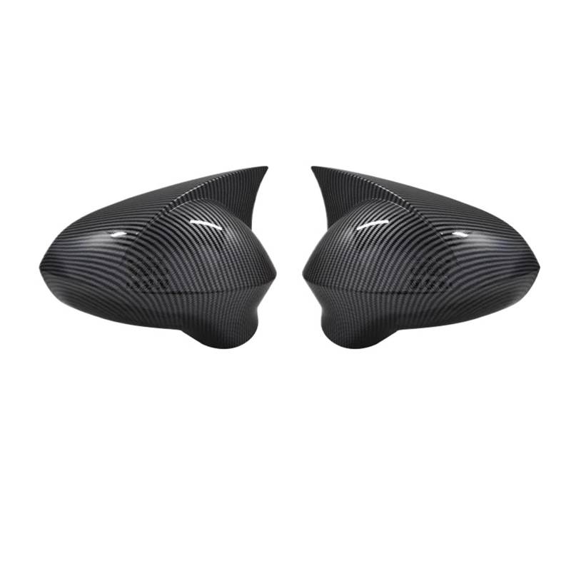 Hinten Spiegel Kappe 1 Paar Für Seat Für Leon Für MK2 1P Für Ibiza Für MK4 6J Für Exeo 3R 2009 2010 2011 2012 Seitenspiegelabdeckung Rückspiegelkappen Seitenspiegel Abdeckkappen(Black) von HXVGEGKPYK