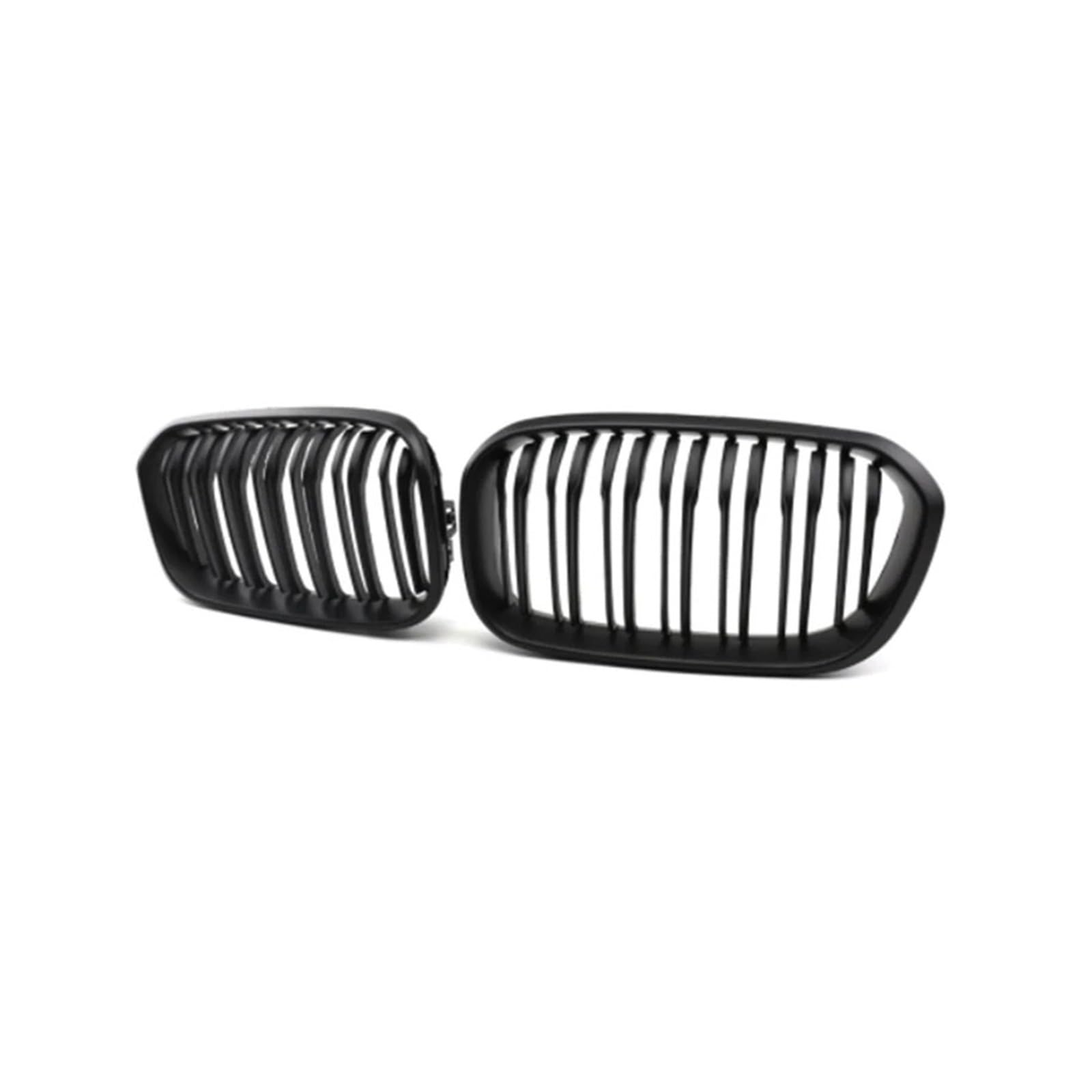 Kühlergrill 1 Paar Für 1er-Serie F20 F21 2012–2018 Auto-Frontgrills Schwarz Glänzend Nierengrill Ersatz-Renngitter Für Die Vordere Stoßstange Front Kühlergrille(15-18 Matte Black) von HXVGEGKPYK