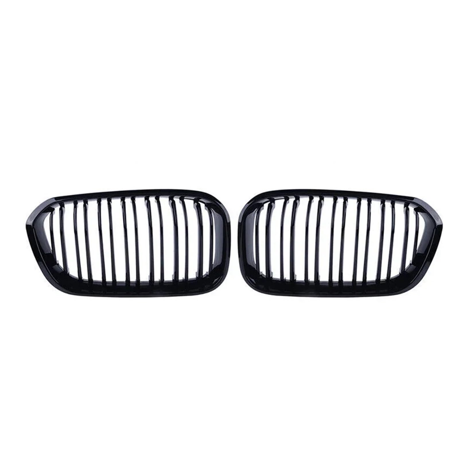 Kühlergrill 1 Paar Für 1er-Serie F20 F21 2012–2019 Auto-Frontgrills Schwarz Glänzend Nierengrill Ersatz-Renngitter Für Die Vordere Stoßstange Front Kühlergrille(Double-Glossy Black) von HXVGEGKPYK