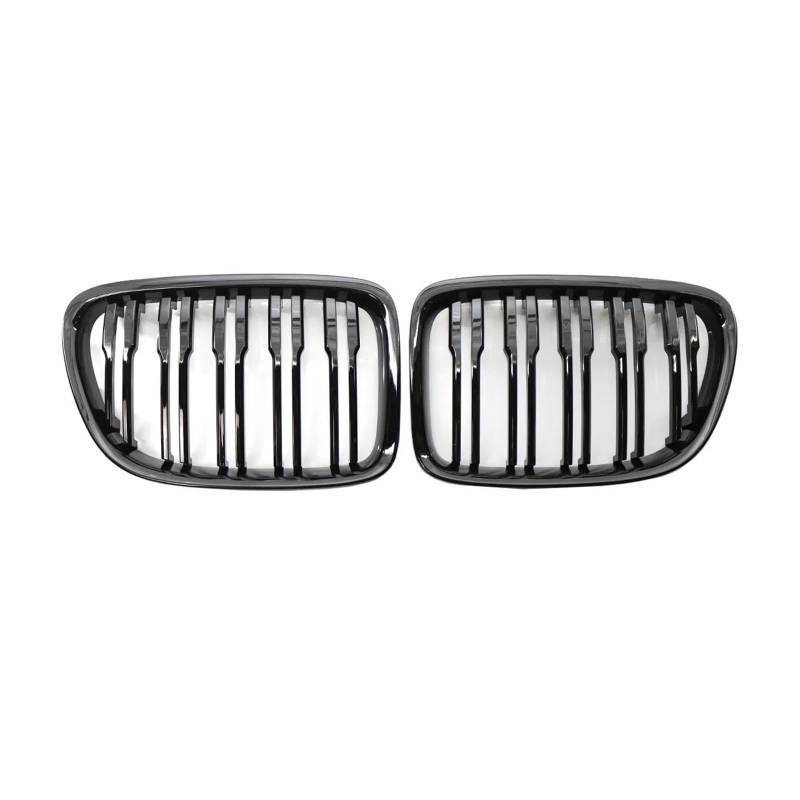Kühlergrill 1 Paar Für X1 E84 18i 20i 25i 28i 2009-2015 Auto Vorderen Stoßfänger Nierengrill Racing Grills Abdeckung Doppellinie Front Kühlergrille von HXVGEGKPYK