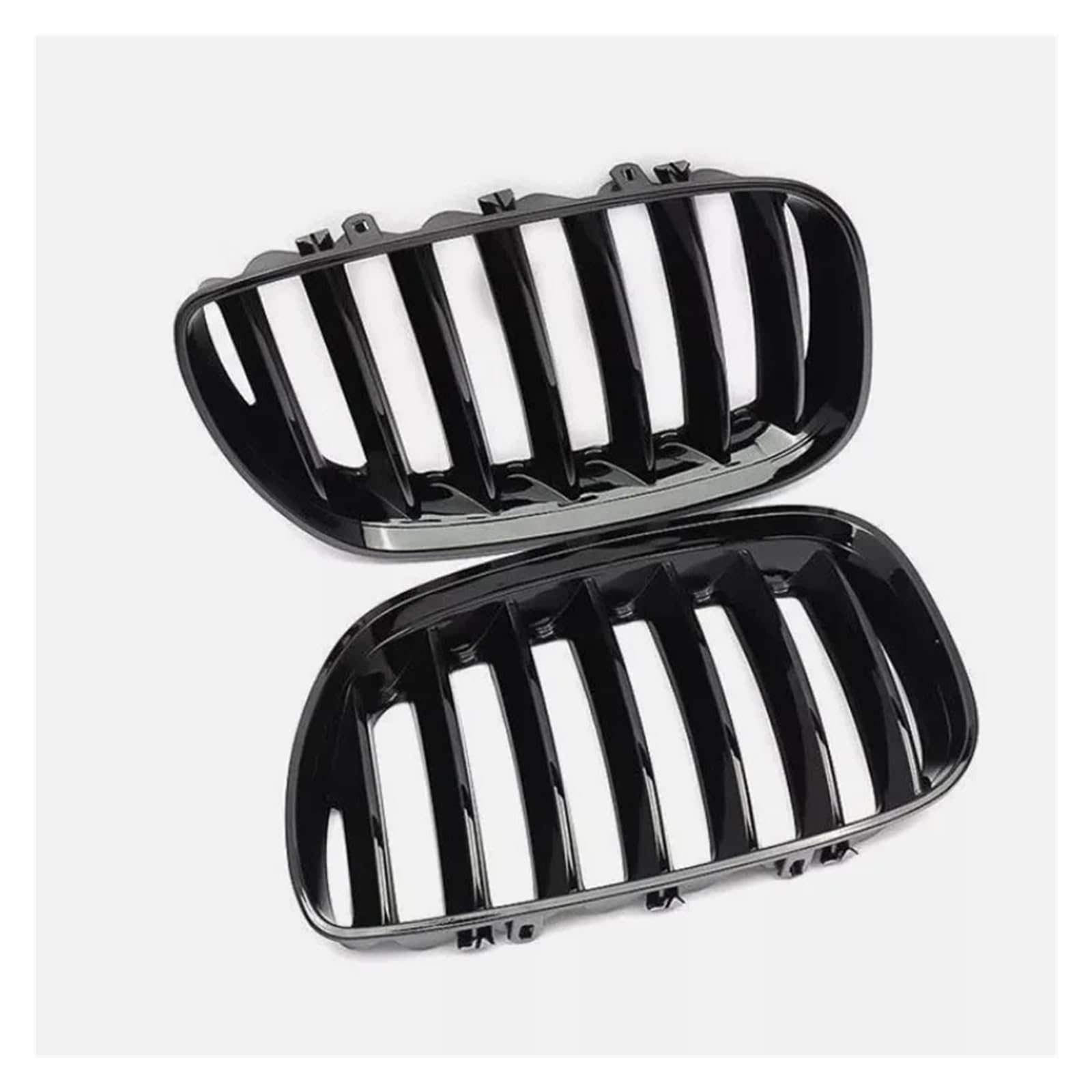 Kühlergrill 1 Paar Für X5 E53 SUV 2004-2006 Auto-Einzellamellen-Nierengitter Links Und Rechts Schwarz Glänzend Front-Nierengitter Front Kühlergrille Kühlergrill 1 Paar Für X5 E53 SUV 2004-2006 Auto-Einzellamellen-Nierengitter Links Und Rechts Schwarz Glänzend Front-Nierengitter Front Kühlergrille von HXVGEGKPYK