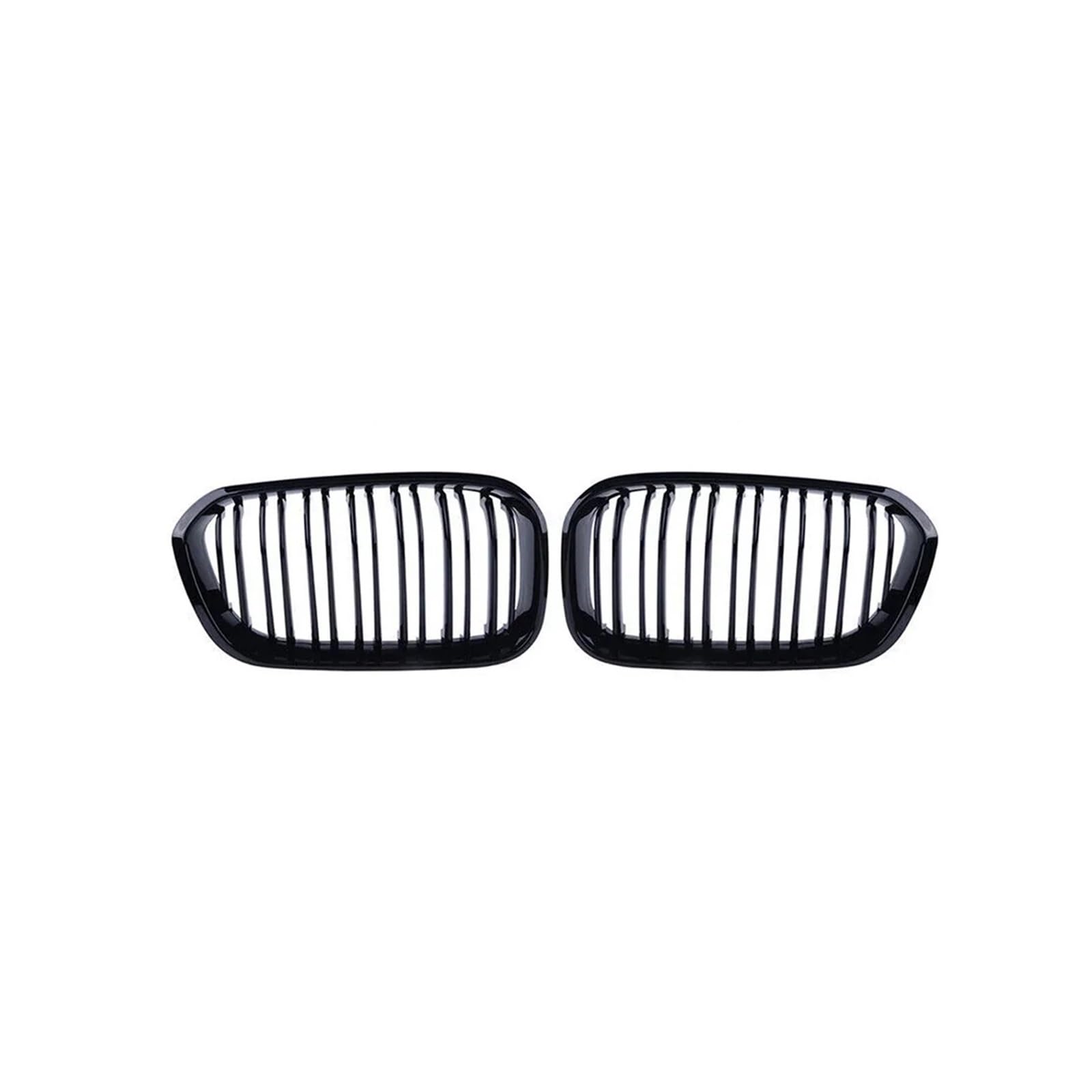 Kühlergrill 2 Stück Für 1Serie F20 F21 2012–2019 Frontgrills Schwarz Glänzend Nierengrill Racing Frontstoßstangengitter Kühlergrill Vorne(Double-Glossy Black) von HXVGEGKPYK