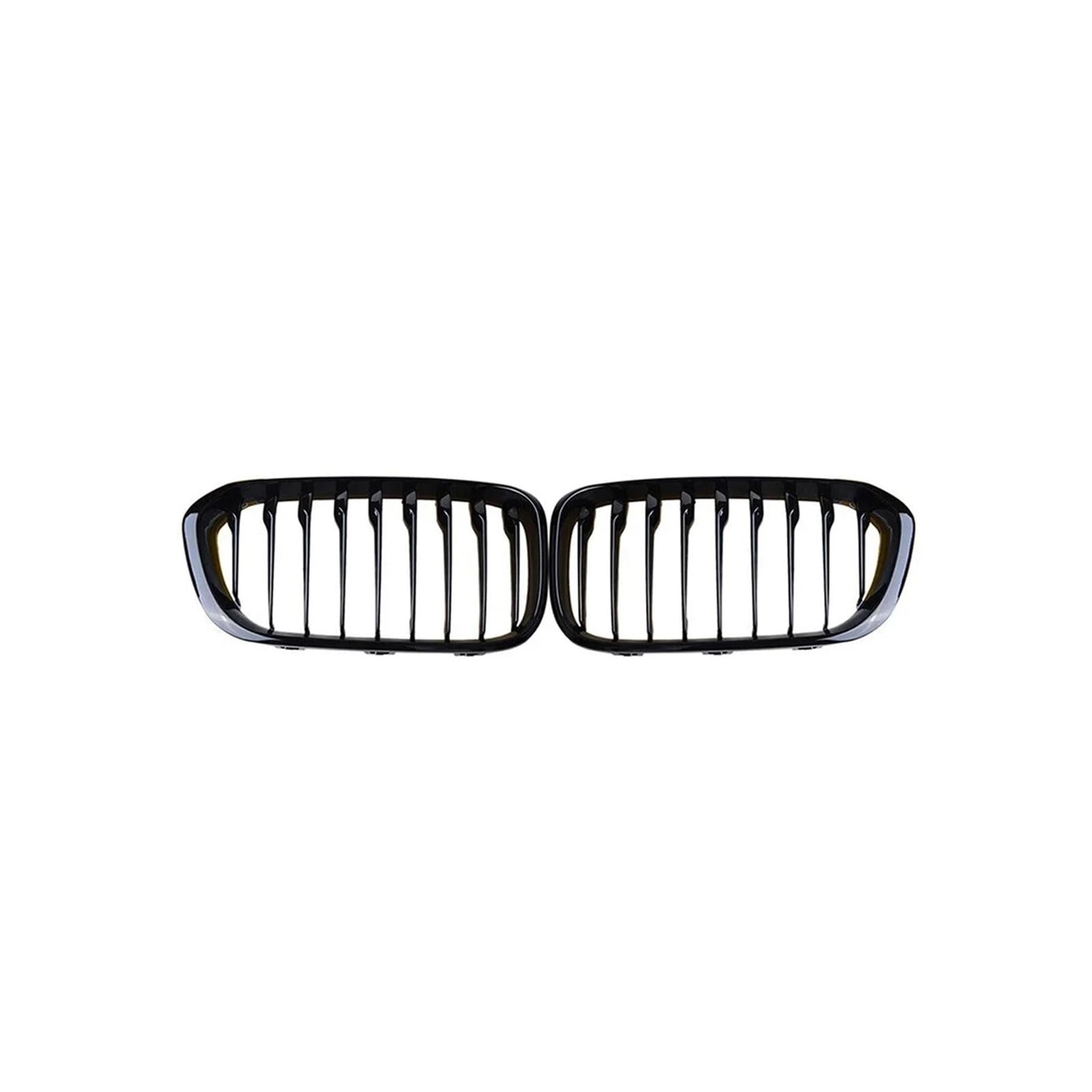 Kühlergrill 2 Stück Für 1Serie F20 F21 2012–2019 Frontgrills Schwarz Glänzend Nierengrill Racing Frontstoßstangengitter Kühlergrill Vorne(Single-Glossy Black) von HXVGEGKPYK