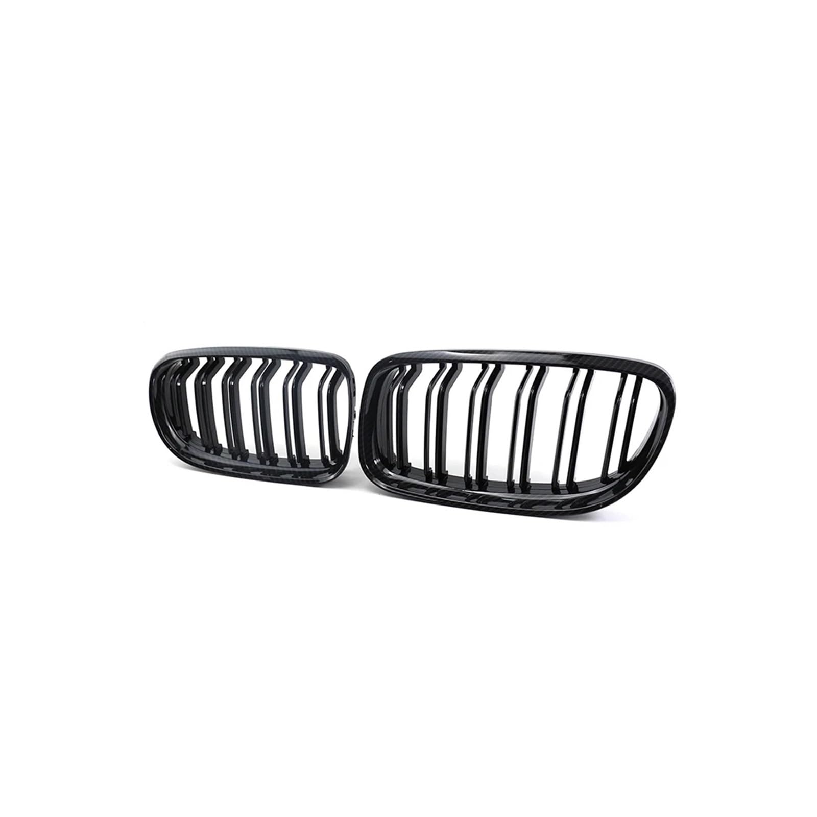 Kühlergrill 2 Stücke Für E90 E91 Für LCI 325i 328i 335i 2009 2010 2011 Nieren Kühlergrill Racing Grille Glanz Matt Schwarz Kühlergrill Vorne(Gloss Black) von HXVGEGKPYK