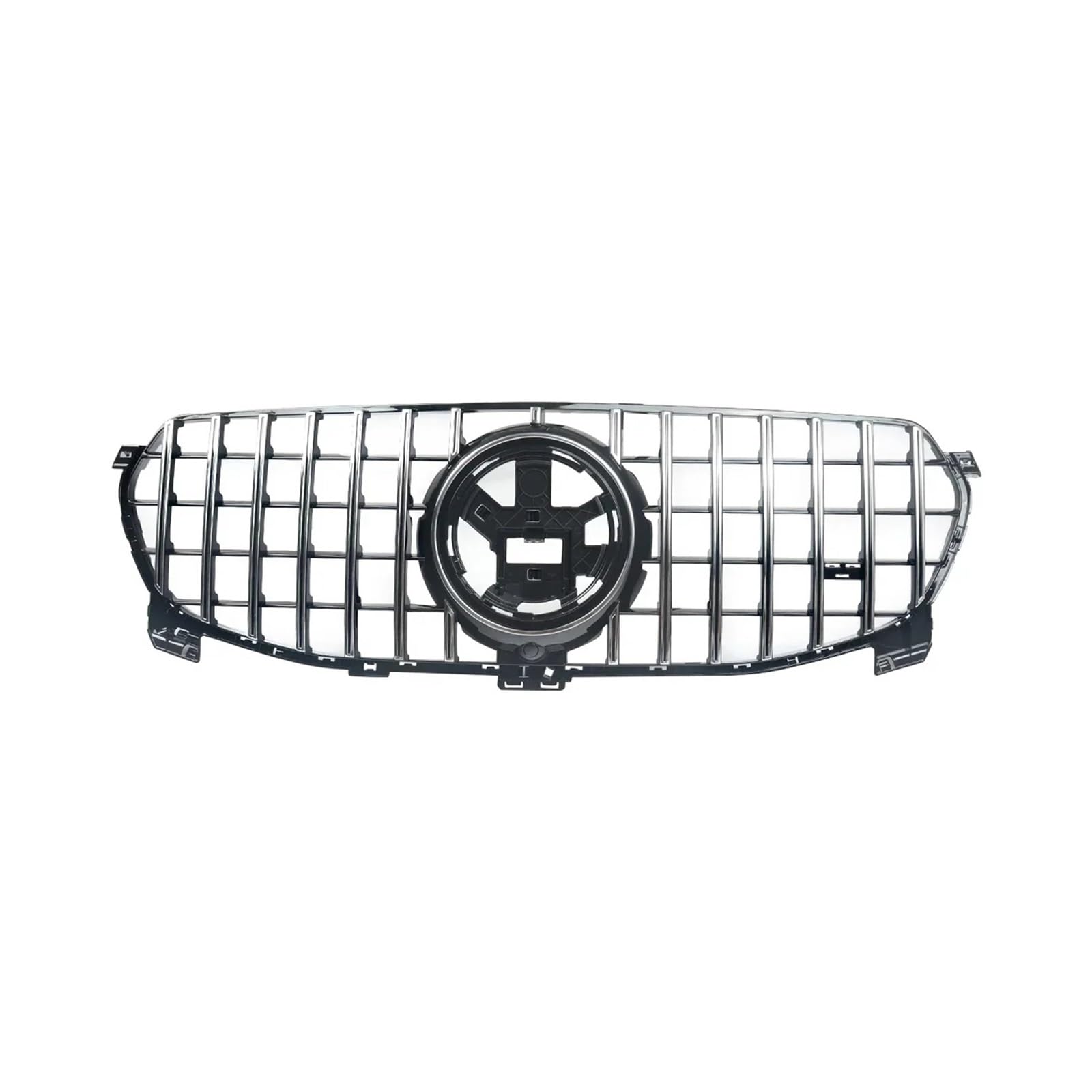 Kühlergrill Für 1Serie E87 2004 2005 2006 2007 Auto Front Nierengrill Schwarz Doppellamellen Racing Grills Kühlergrill Vorne(Gloss Black) von HXVGEGKPYK