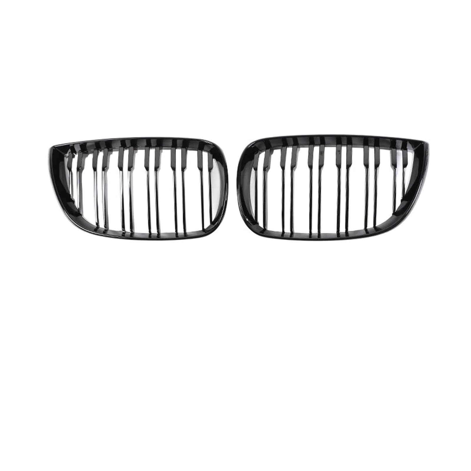 Kühlergrill Für 1er E81 E87 2004-2006 Auto-Ansauggitter Im Unteren M-Stil Vorderer Oberer Stoßfänger Nierengrill Kühlerersatz Front Kühlergrille(Dual Gloss Black) von HXVGEGKPYK