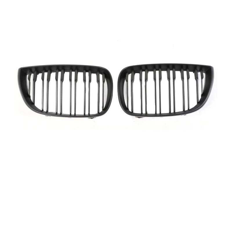 Kühlergrill Für 1er E81 E87 2004-2006 Auto-Ansauggitter Im Unteren M-Stil Vorderer Oberer Stoßfänger Nierengrill Kühlerersatz Front Kühlergrille(Dual Matte Black) von HXVGEGKPYK