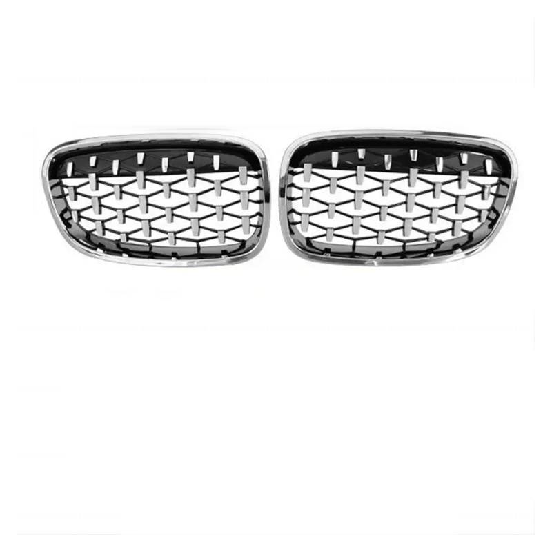Kühlergrill Für 1er F20 M140i 118d F21 2011 2012 2013 2014 2015 2016 2017 2018 Auto Kühlergrill Grills Schwarz Glänzend Zubehör Front Kühlergrille(11-14 Silver) von HXVGEGKPYK
